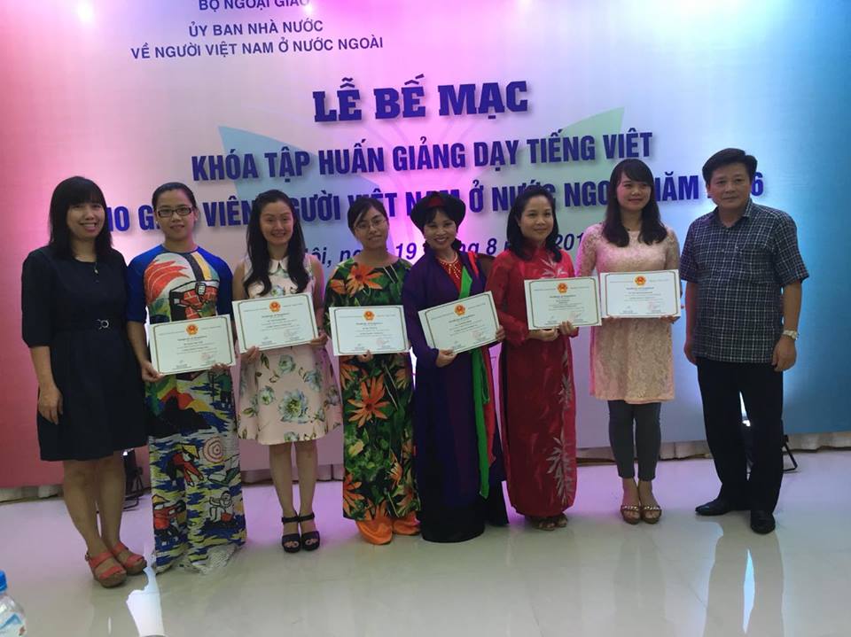 Khóa tập huấn tiếng Việt cho giáo viên NVNONN cung cấp nhiều kiến thức giảng dạy cho học viên